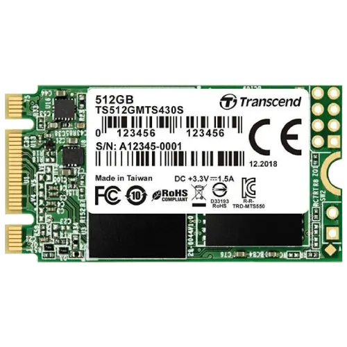 TRANSCEND SSD 430S 512GB - TS512GMTS430S