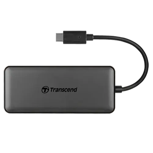 TRANSCENT Čitač kartica 6u1 (Crna)
