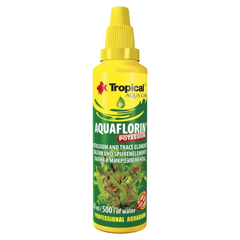 TROPICAL Aquaflorin Potassium sa kalijumom za prihranu biljaka 50 ml Preparat za akvarijum