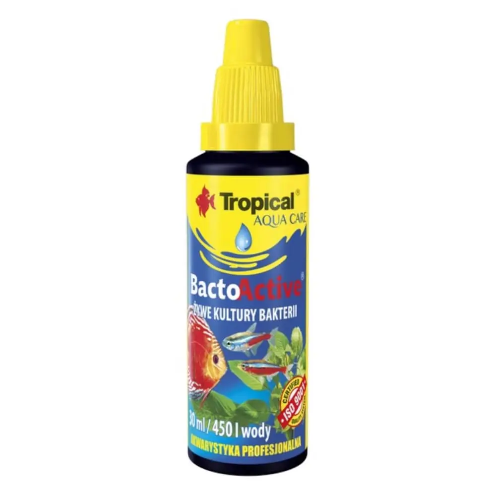 TROPICAL Bacto Active Sa korisnim bakterijama za akvarijume 30 ml Preparat za akvarijum