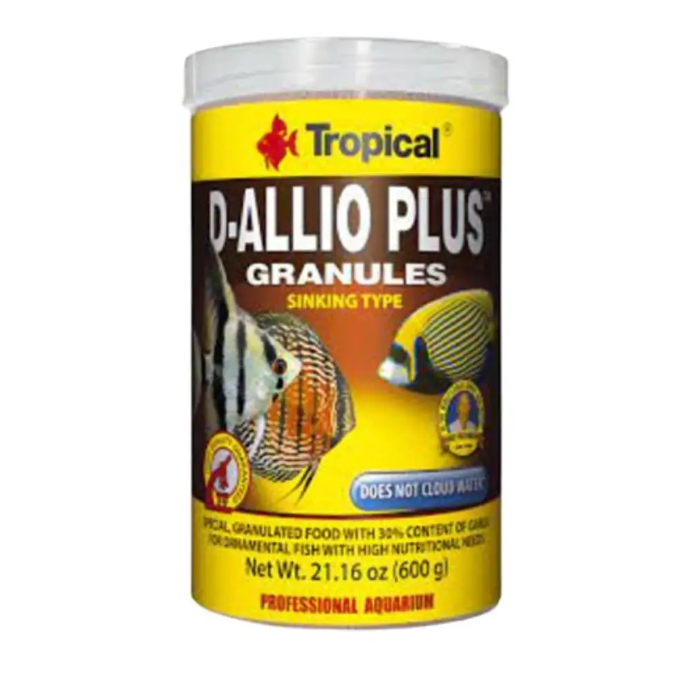 TROPICAL D-Allio Plus Granule 3 kg Hrana za ribice
