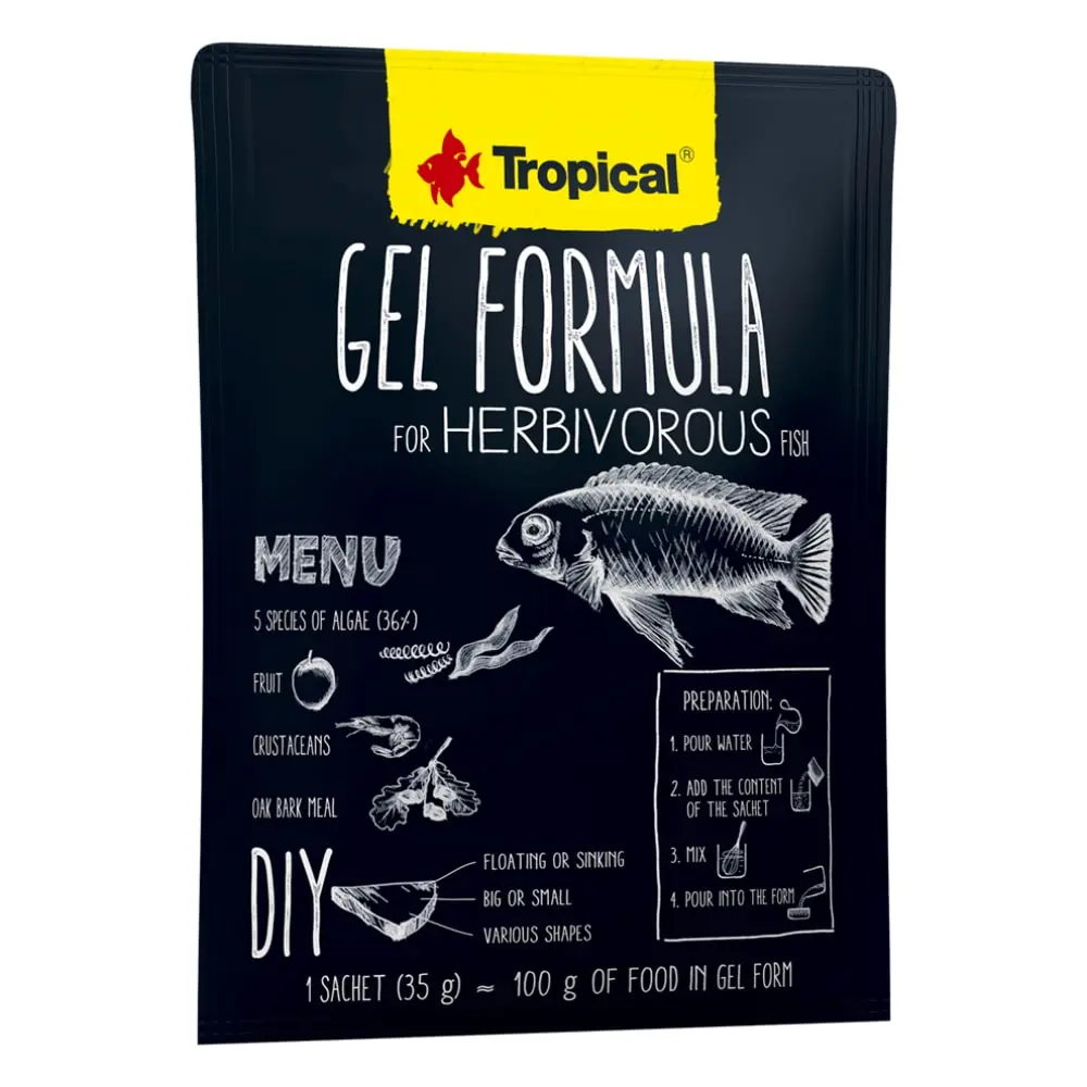 TROPICAL Gel Formula Hrana u obliku želea za ribe biljojede 35 g