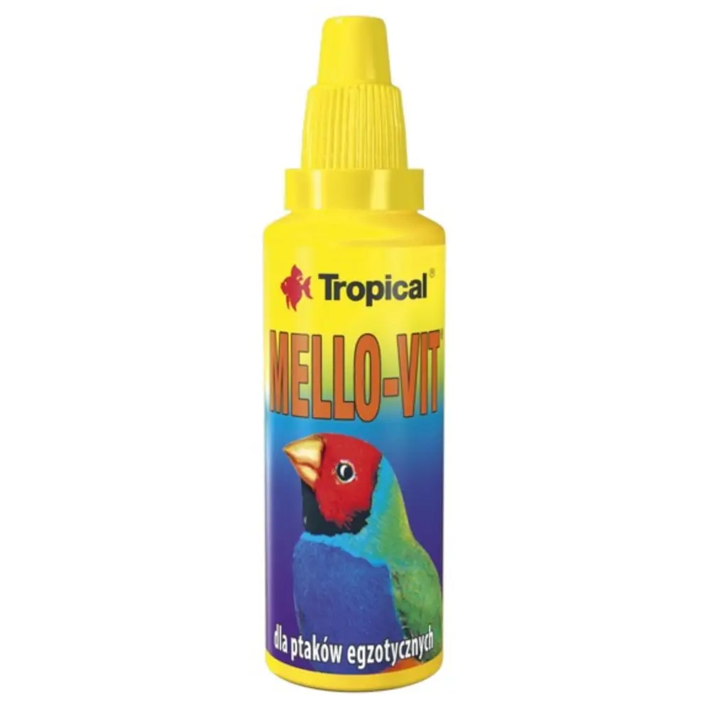 TROPICAL Mello-Vit Mineralni dodatak ishrani u oblliku tečnosti za ptice
