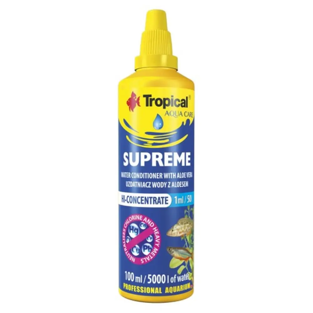 TROPICAL Supreme 100 ml Preparat za kondicioniranje vode sa alojom
