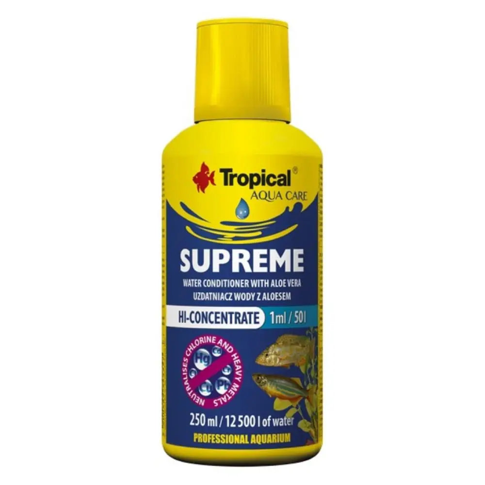 TROPICAL Supreme 250 ml Preparat za kondicioniranje vode sa alojom