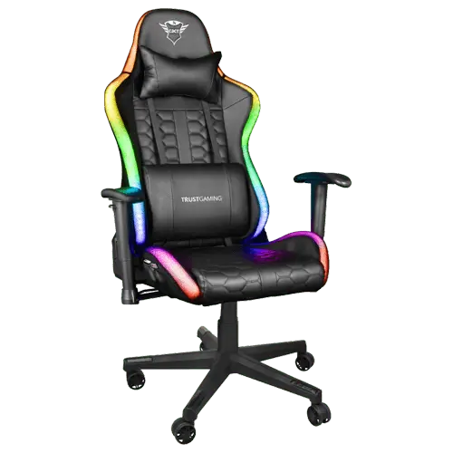 TRUST Gejmerska stolica GXT 716 Rizza RGB (Crna)