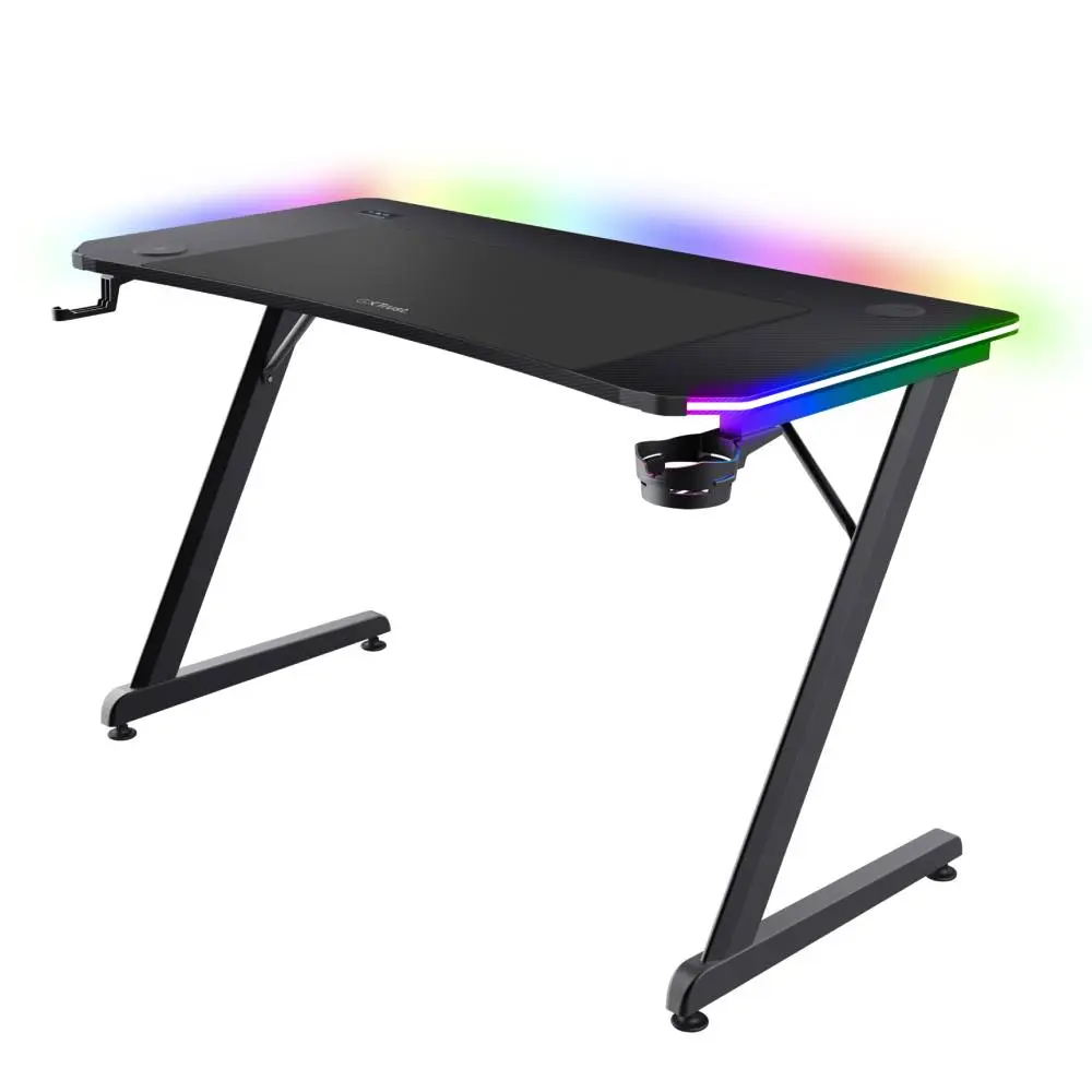 TRUST GXT 710 Luminus Pro RGB Black Gejmerski sto