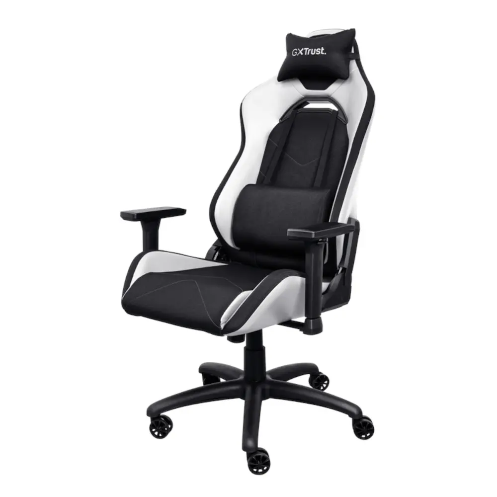 TRUST GXT 714 RUYA White Gejmerska stolica