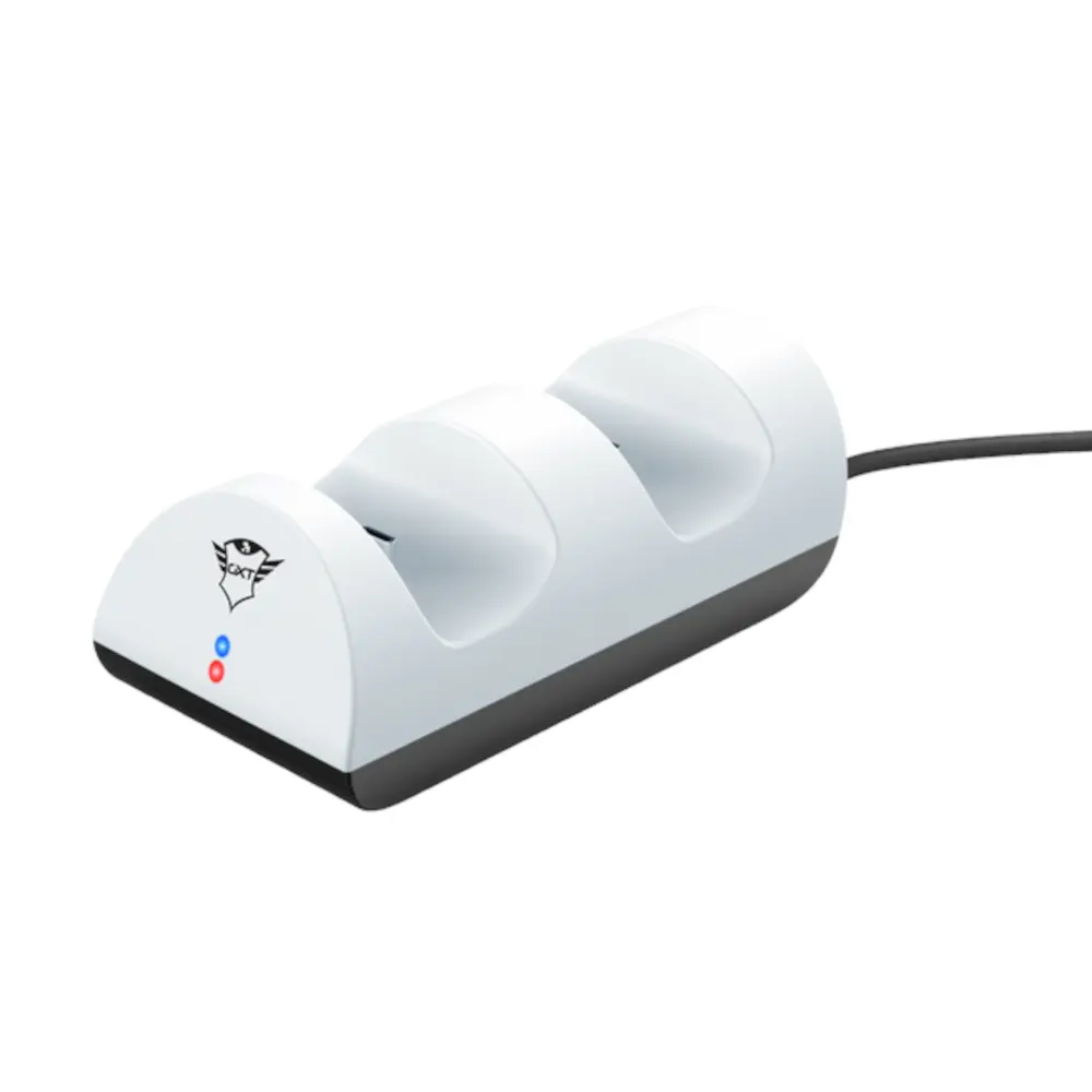TRUST GXT254 Duo Charger Punjač za PlayStation 5 DualSense kontroler