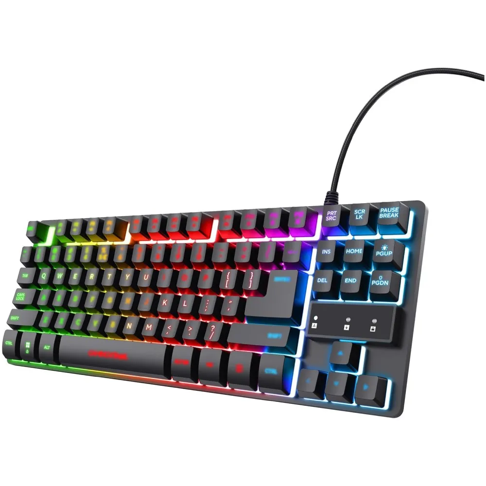 TRUST GXT833 THADO TKL US Black Tastatura