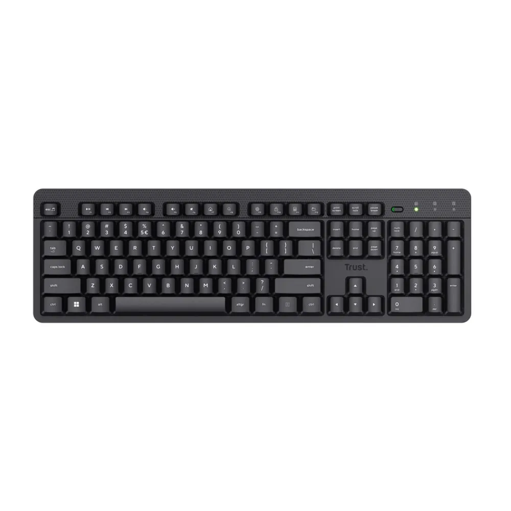TRUST ODY II Black Tastatura