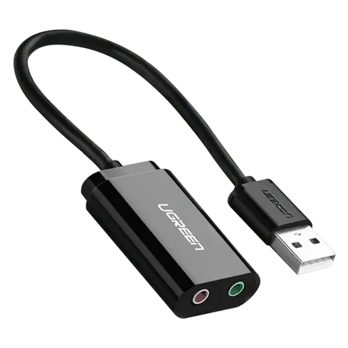 UGREEN Eksterna zvučna kartica US205 (Crna)