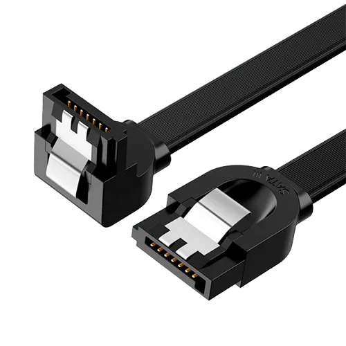 UGREEN Kabl SATA III 90°, 0.5m (Crna)