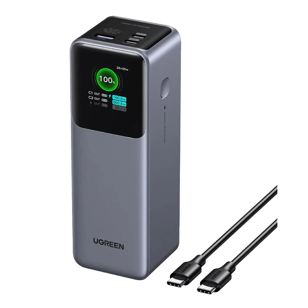 UGREEN Nexode Power Bank 25000mAh 200W Gray