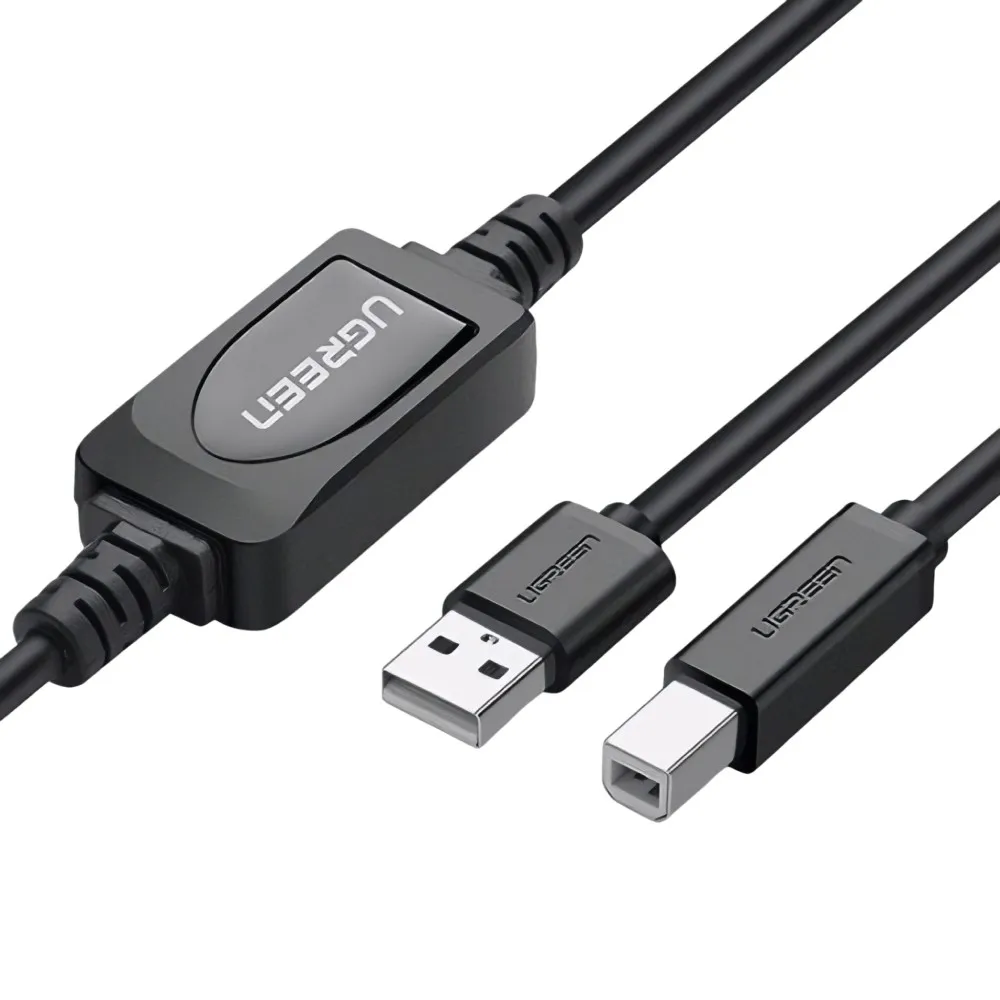 UGREEN US122 USB-A na USB-B Kabl za štampač 15m