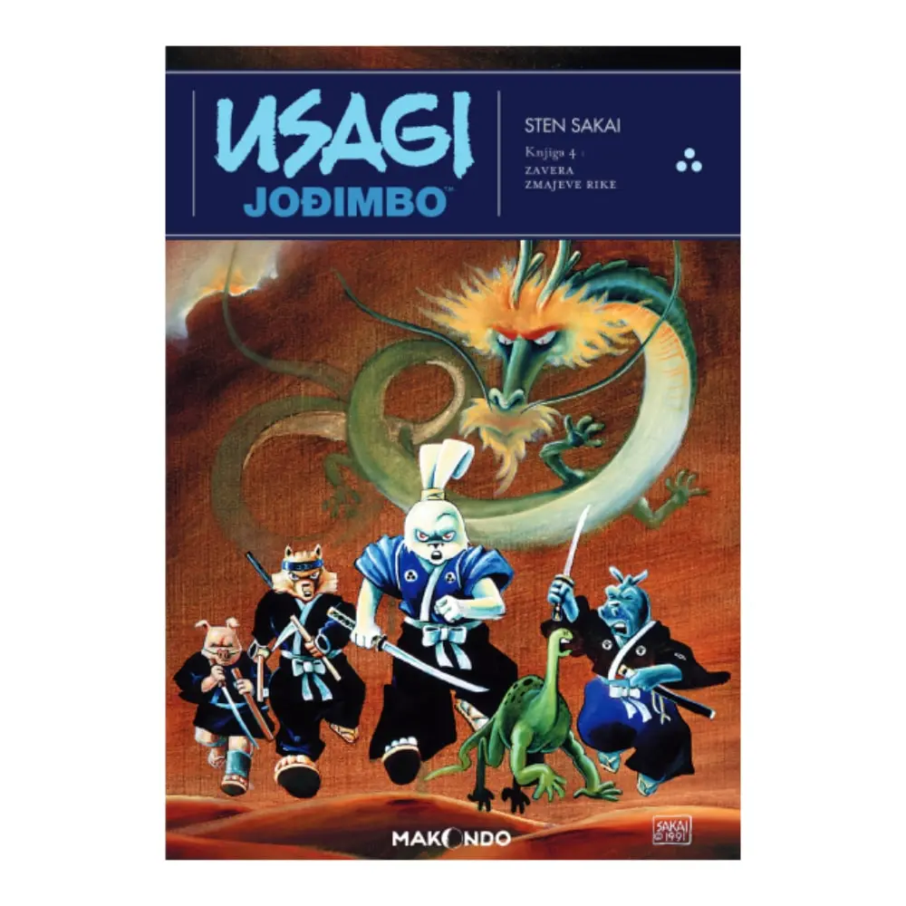 Usagi Jođimbo 4: Zavera zmajeve rike Sten Sakai
