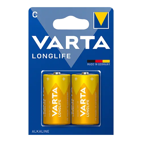 VARTA Alkalne baterije Longlife 2 x C LR14