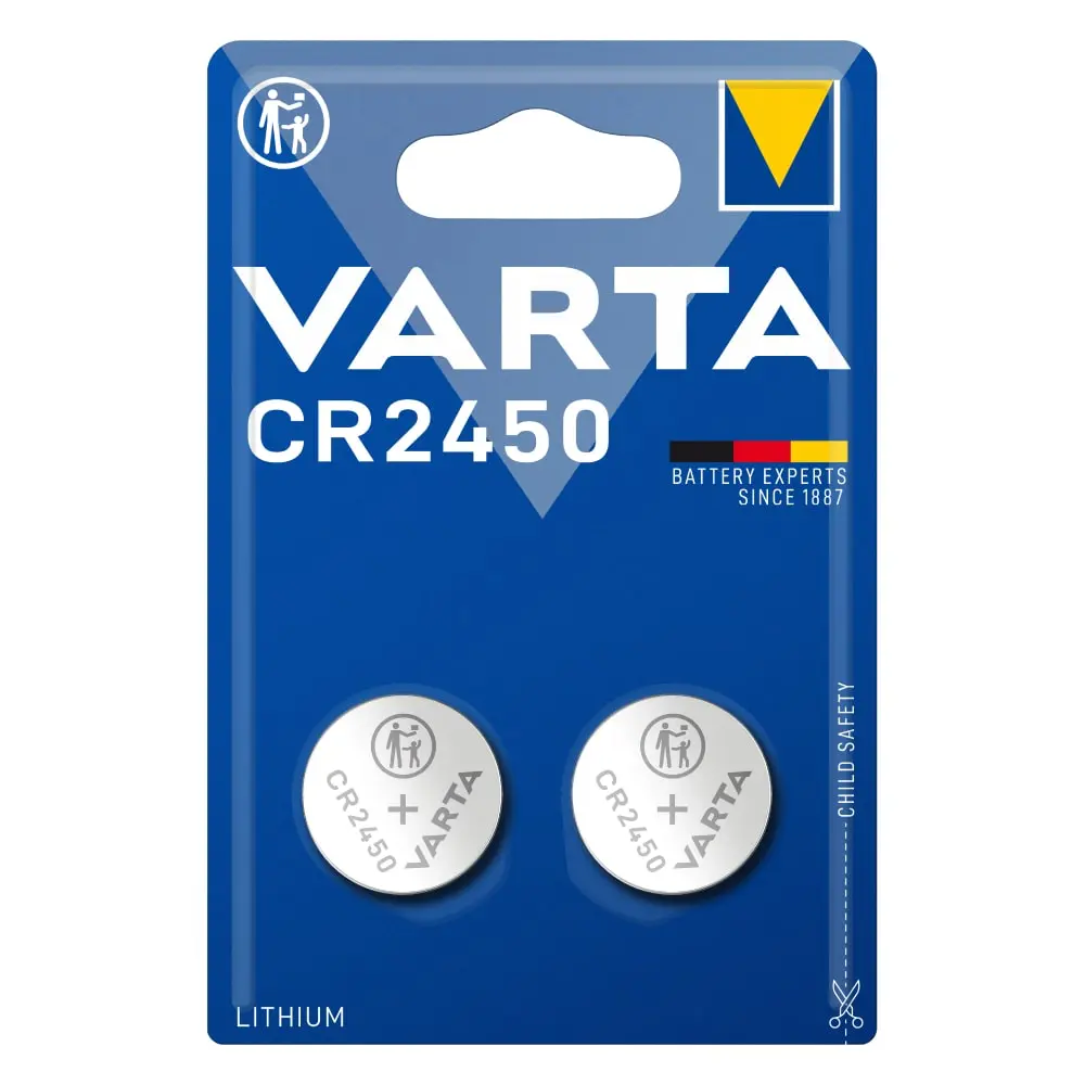 VARTA CR2450 Litijumske dugmaste baterije 2/1