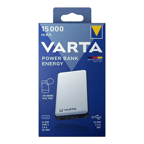 VARTA Energy 15000mAh Bela Power Bank