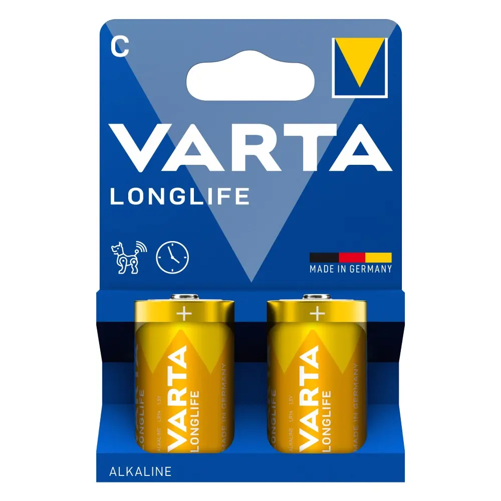 VARTA Longlife LR14 Alkalne baterije 2/1 N
