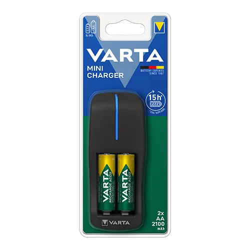 VARTA Mini punjač baterija sa 2 x AA 2100mAh