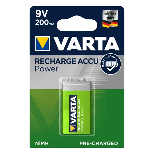VARTA Punjiva baterija 9V