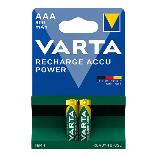 VARTA Punjive baterije 2 x AAA 800mAh