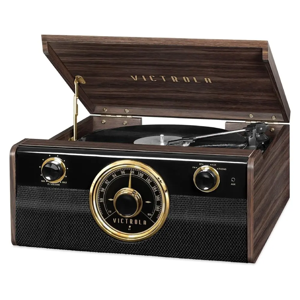 VICTROLA VTA-240B-ESP The Metropolitan 4-in-1 Espresso Gramofon
