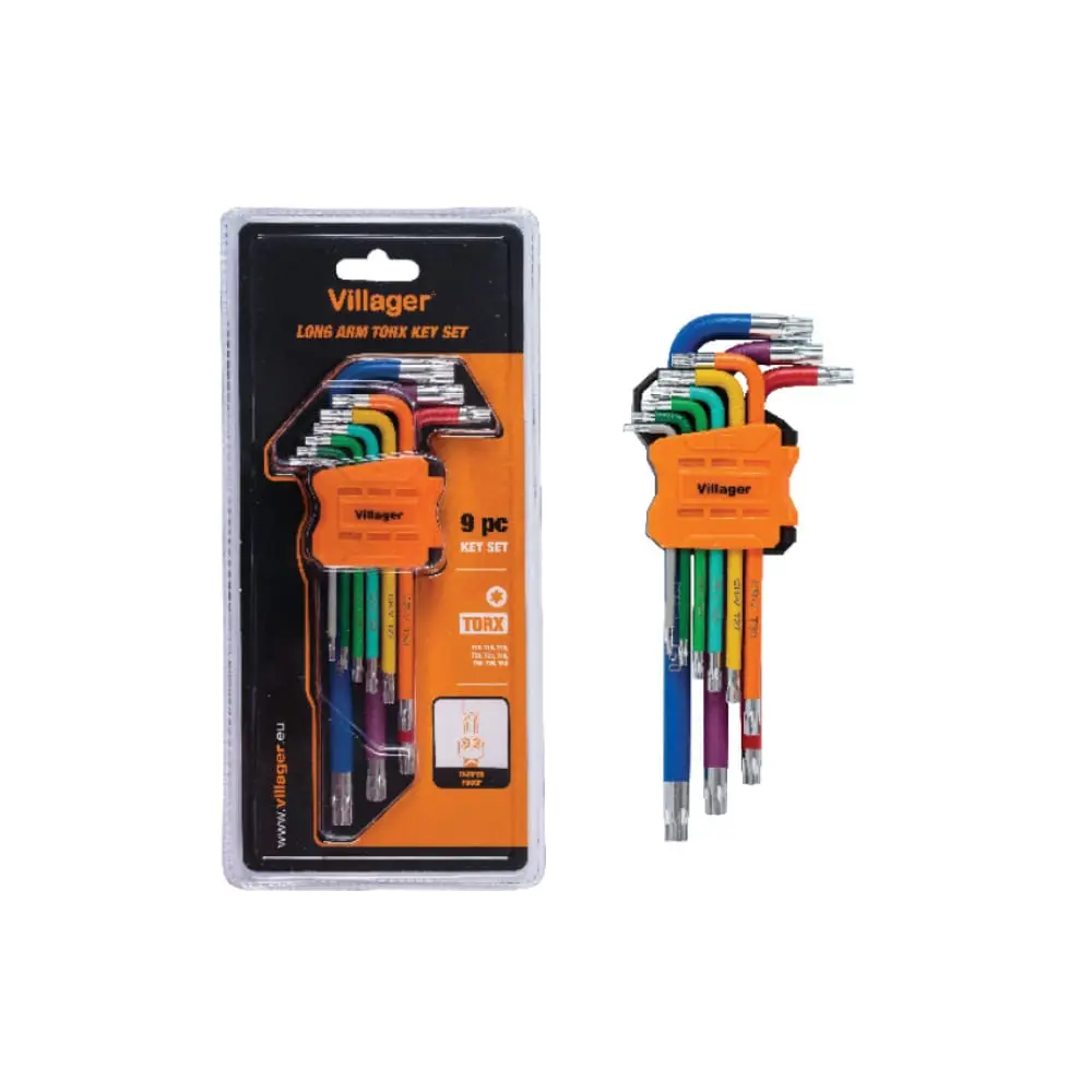 VILLAGER 059882 Set TORX ključeva, 9 kom