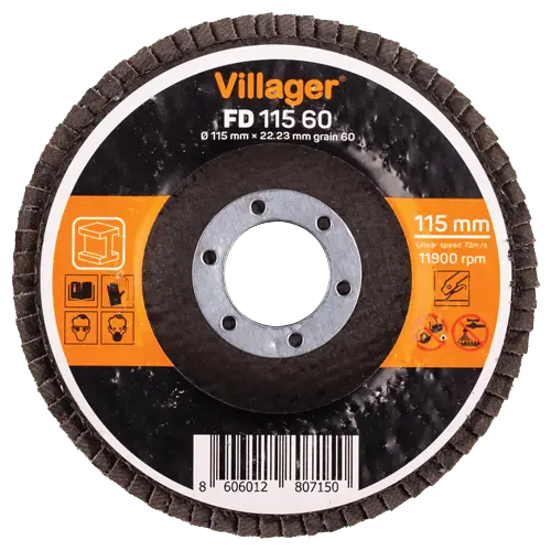 VILLAGER FD 125/80 Lamelni disk za brusilice