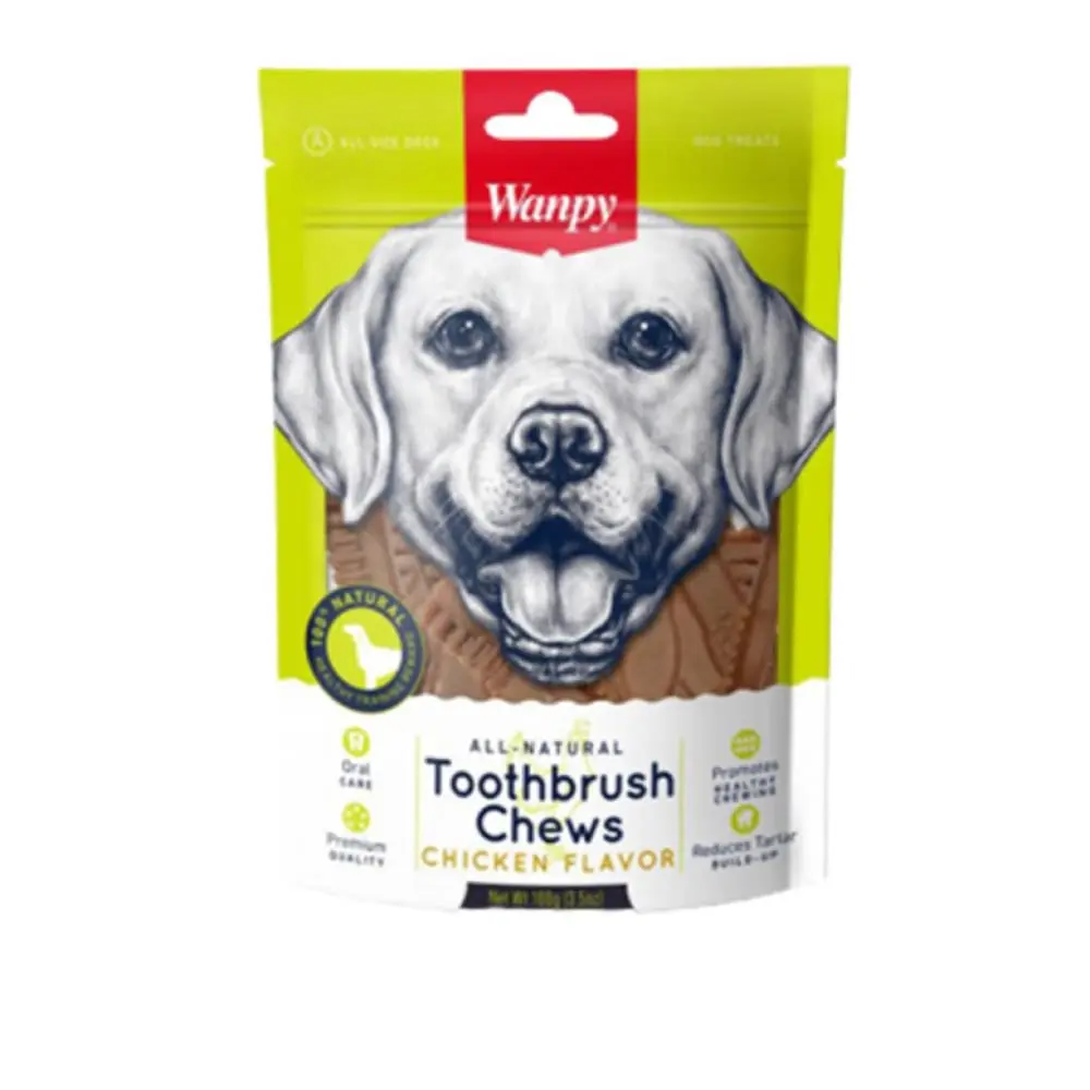 WANPY WAN1678 Toothbrush Chews (chicken flavor) 100 g Dentalna poslastica za pse