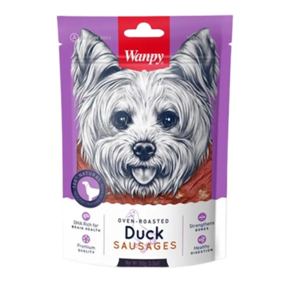 WANPY WP82008 Duck Sausages 100 g Poslastica za pse