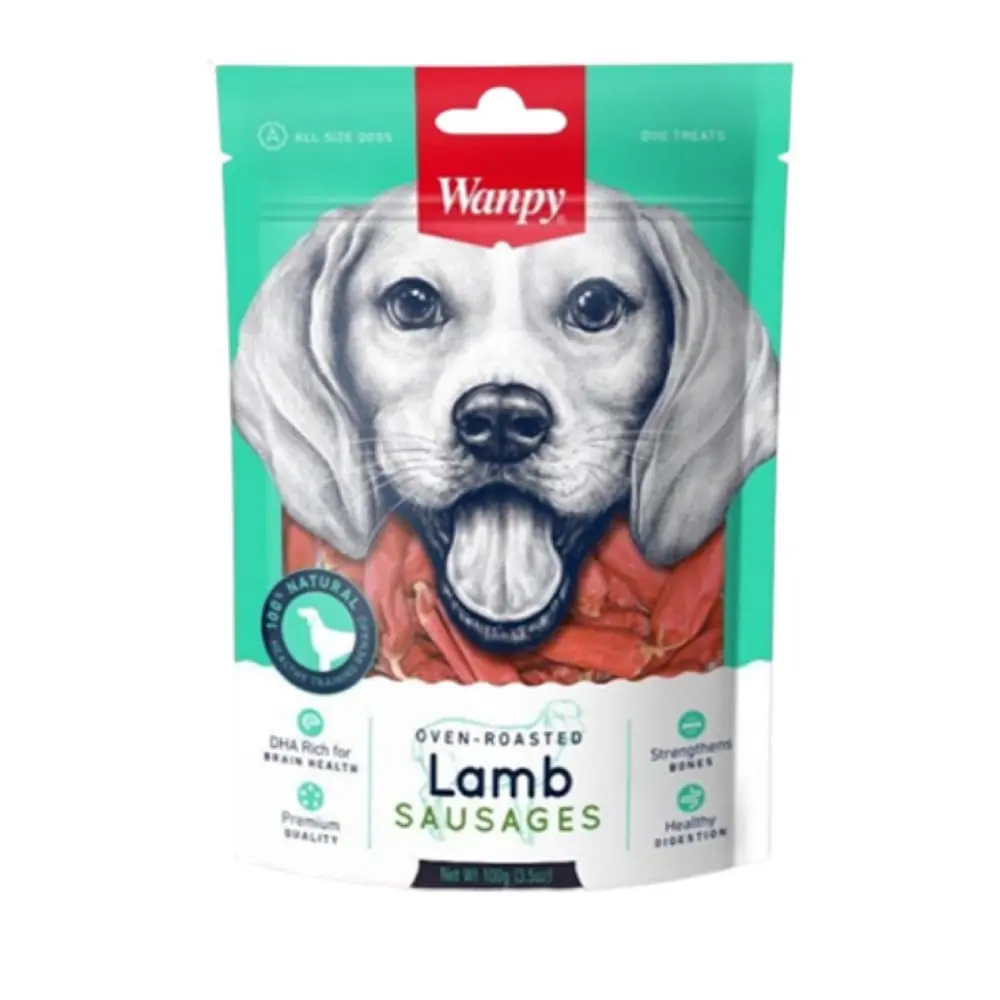 WANPY WP84003 Lamb Sausages 100 g Poslastica za pse