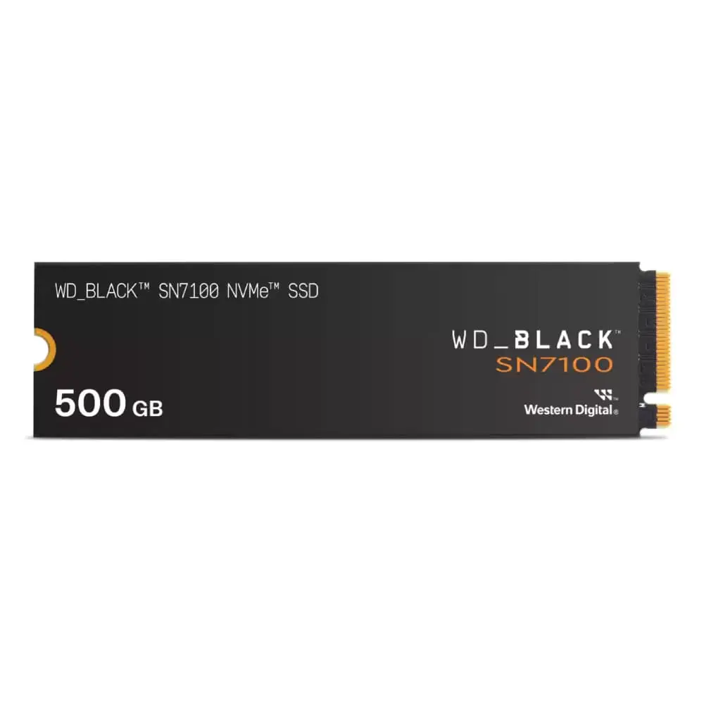 WESTERN DIGITAL Black SN7100 500GB M.2 NVMe PCIe Gen 4 WDS500G4X0E SSD