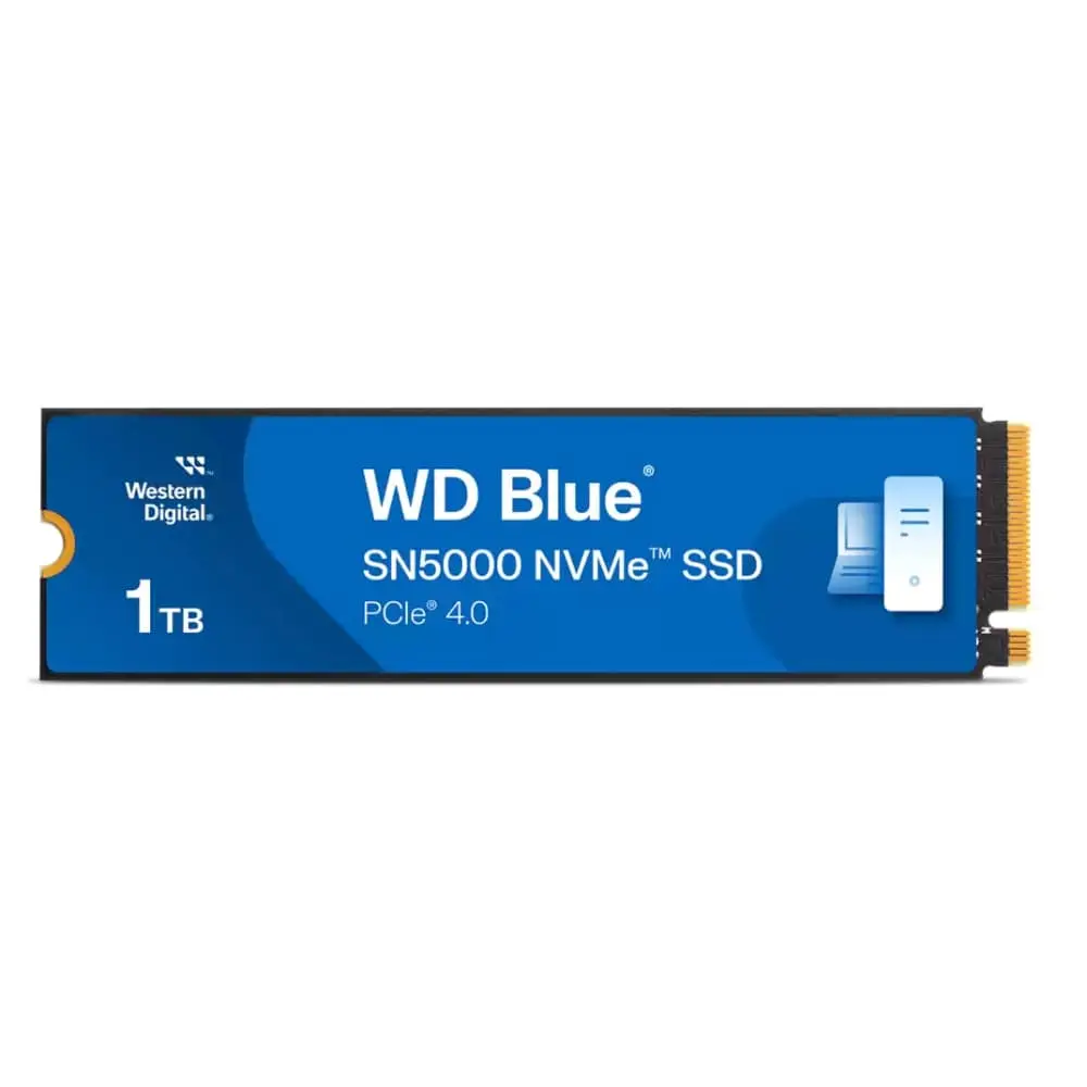 WESTERN DIGITAL Blue SN5000 1TB M.2 NVMe PCIe Gen4x4 WDS100T4B0E-00CNZ0 SSD