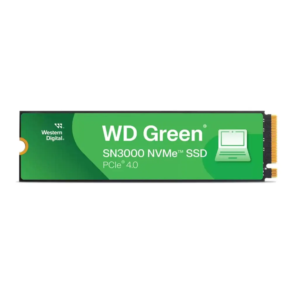 WESTERN DIGITAL Green SN3000 1TB M.2 NVMe PCIe Gen4x4 WDS100T4G0E-00CPS0 SSD