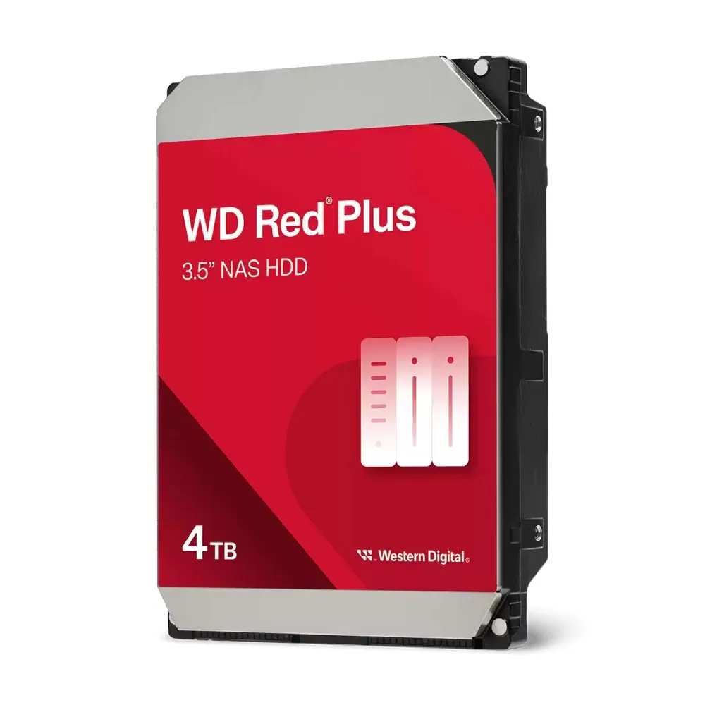 WESTERN DIGITAL Red Plus Internal NAS 4TB SATA III 3.5"