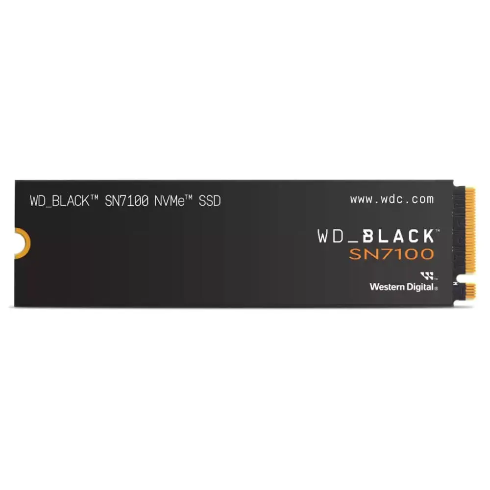 WESTERN DIGITAL SN7100 Black 1TB M.2 2280 NVMe WDS100T4X0E SSD