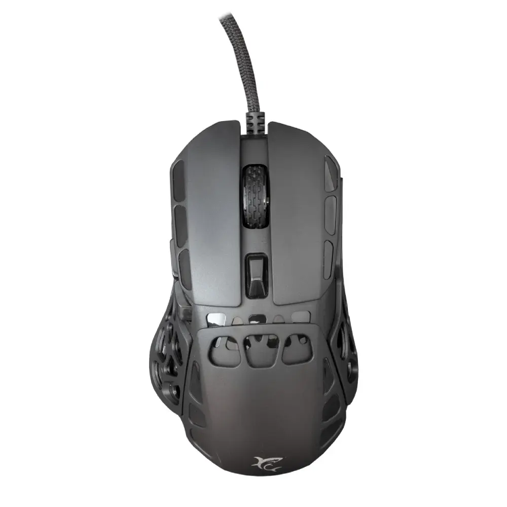 WHITE SHARK Ector Black Gejmerski miš