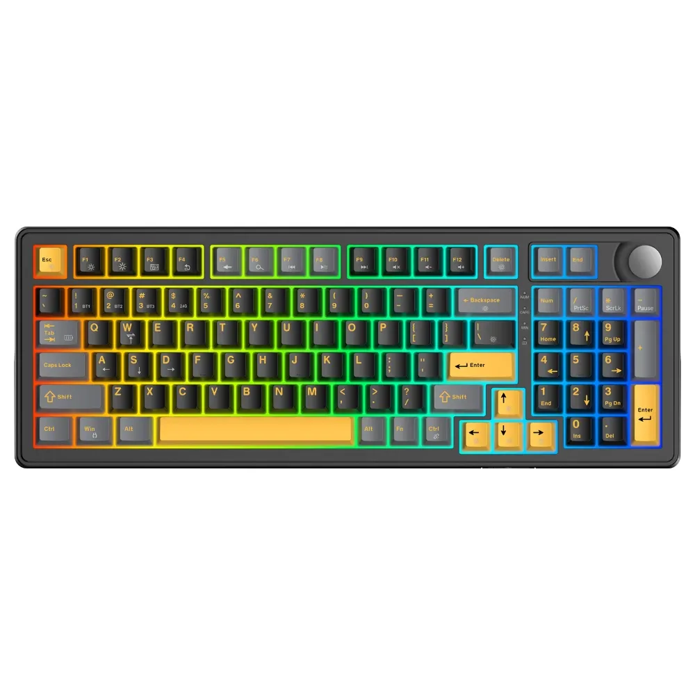 WHITE SHARK EXCALIBUR Black US Tastatura