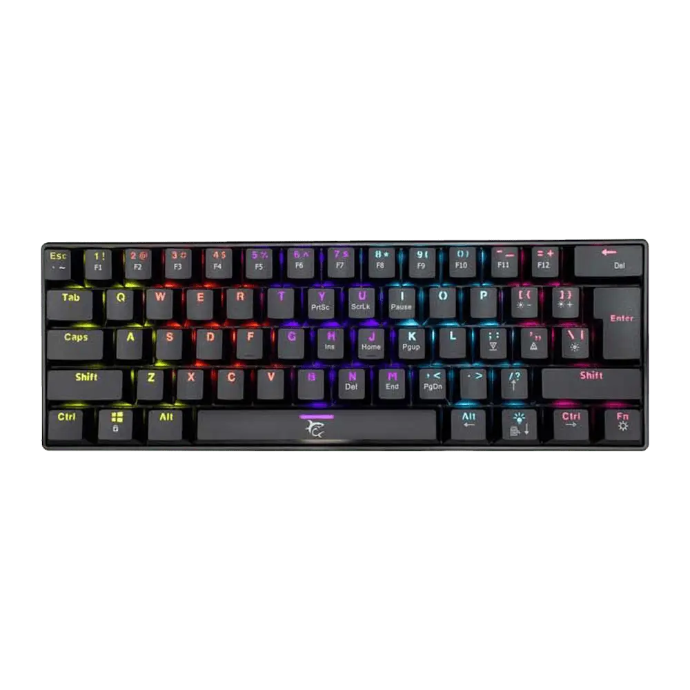 WHITE SHARK Gejmerska tastatura SHINOBI GK-2022 US (Crna)