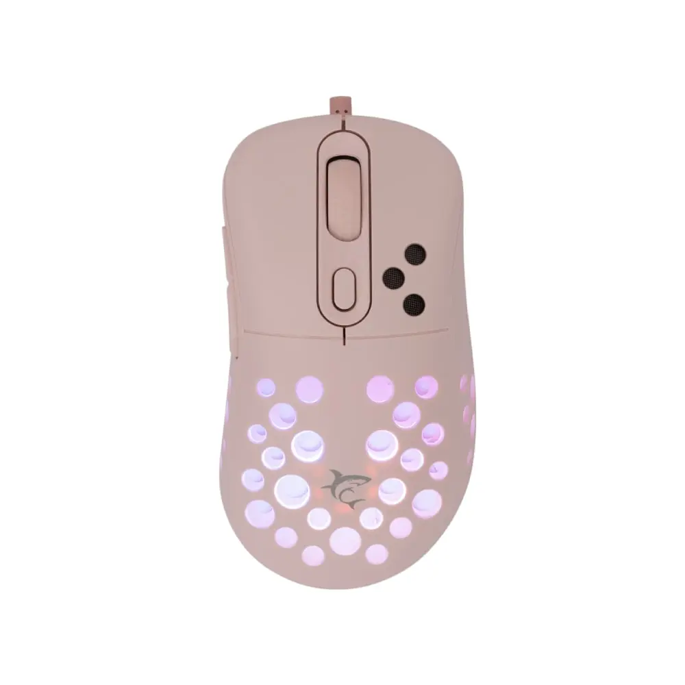 WHITE SHARK GM 5013 AZRAEL Pink Gejmerski miš