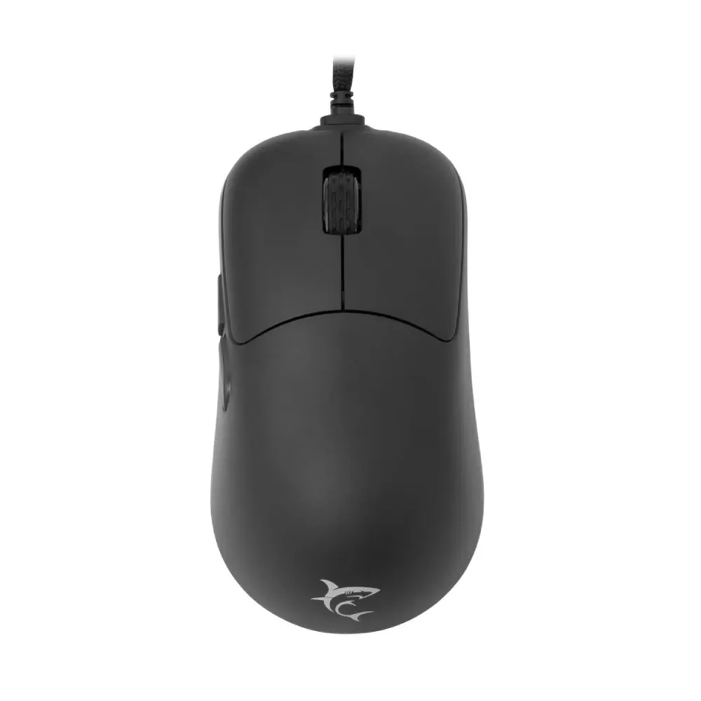 WHITE SHARK Graphene Black Gejmerski Miš