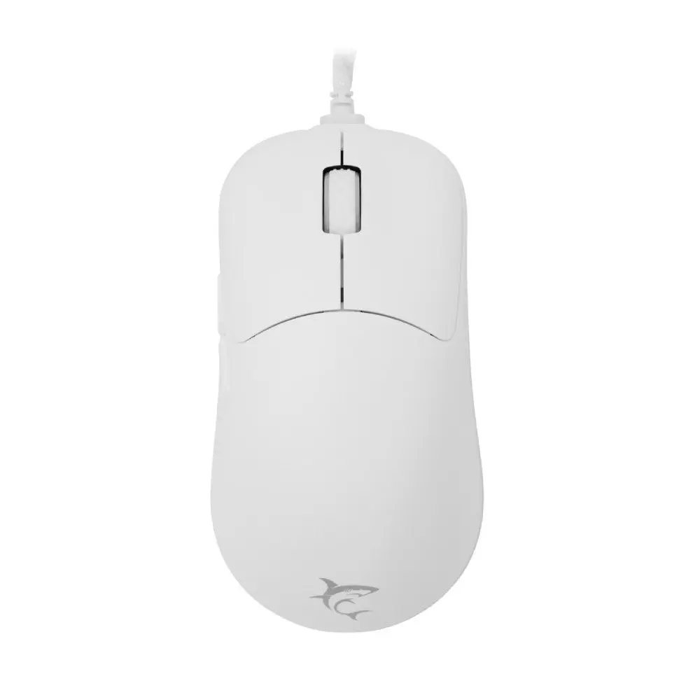 WHITE SHARK Graphene White Miš