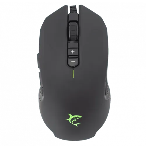 WHITE SHARK GRIFLET Crna Gejmerski miš