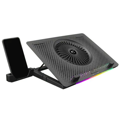 WHITE SHARK ICE MASTER RGB - GCP-33 Postolje za hlađenje laptopa