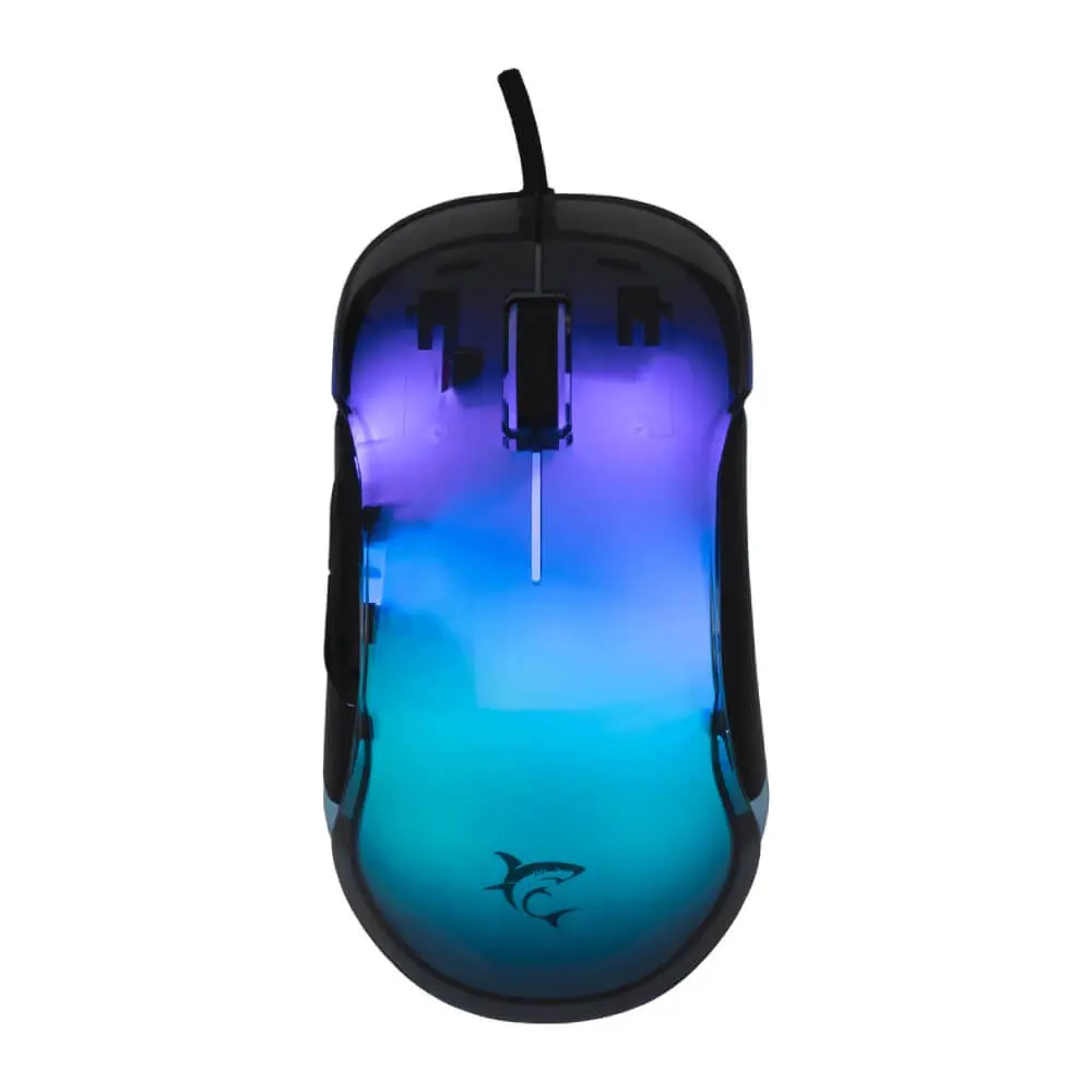 WHITE SHARK Mordred Black GM 5017 Žičani gejming miš