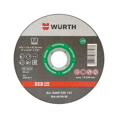 WURTH Red Line 0669230121 Rezna ploča