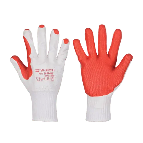 WURTH Rukavice Rubber Palm 10