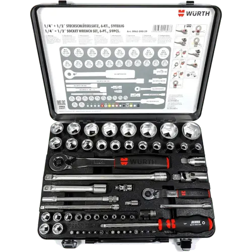 WURTH Set nazuvaka i bitova ZEBRA - 096509059